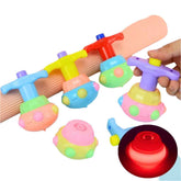 🌟 Luminous Spinning Top – Flashing Lotus Gyro Fun for Kids! 🔄💡 - ThiGui